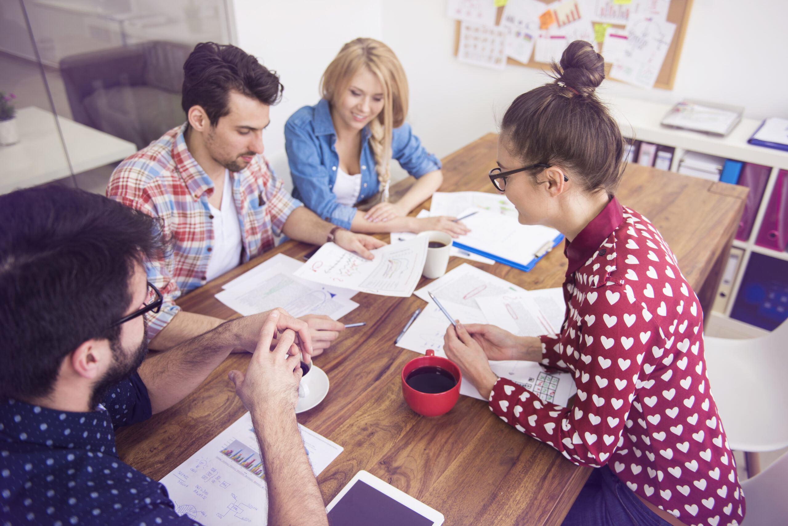 lively conversation can inspire very quickly